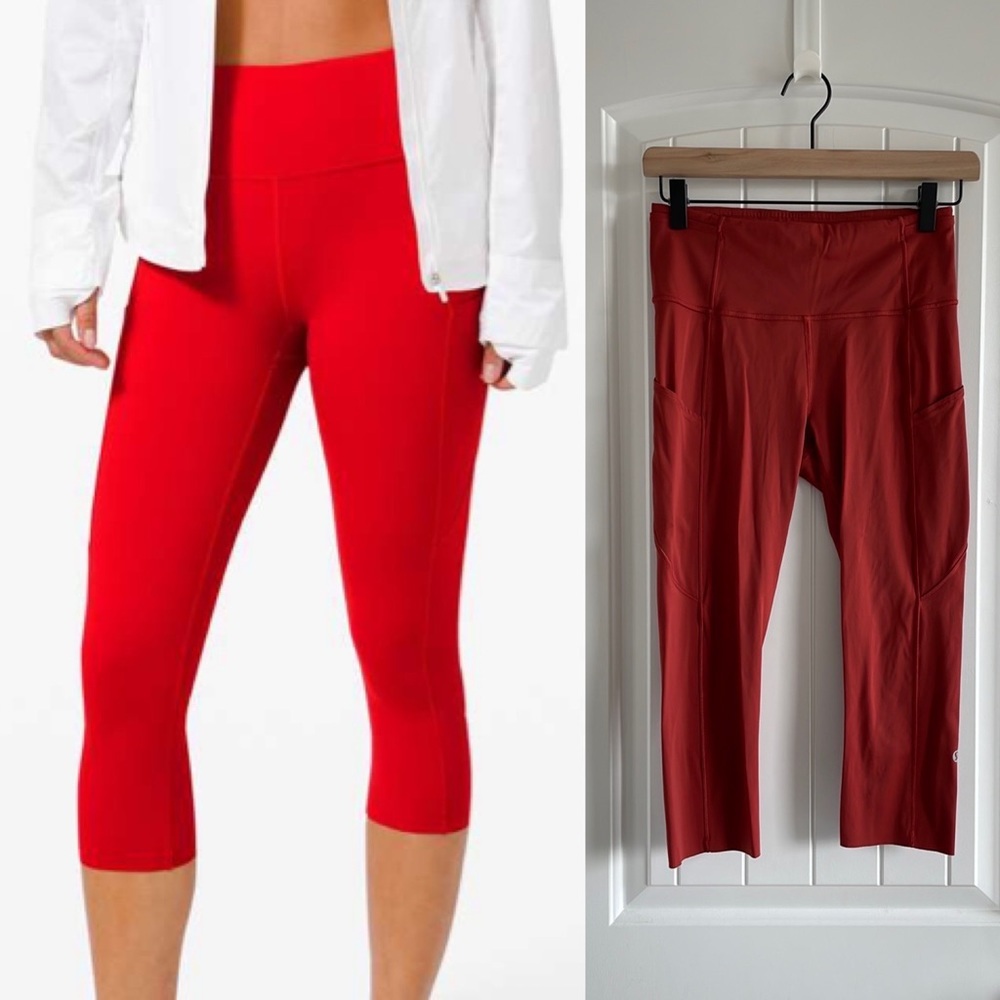 Lululemon |  Fast and Free Crop II 19" *Non-Reflective